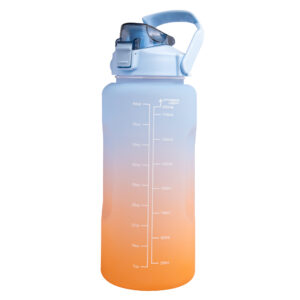 VRM 2 Litre Water Bottle with Silicone Straw Pipe | Leakproof BPA-Free Plastic Bottle for Gym, Office, Travel & Sports | Large Capacity Reusable Hydration Water Bottle.